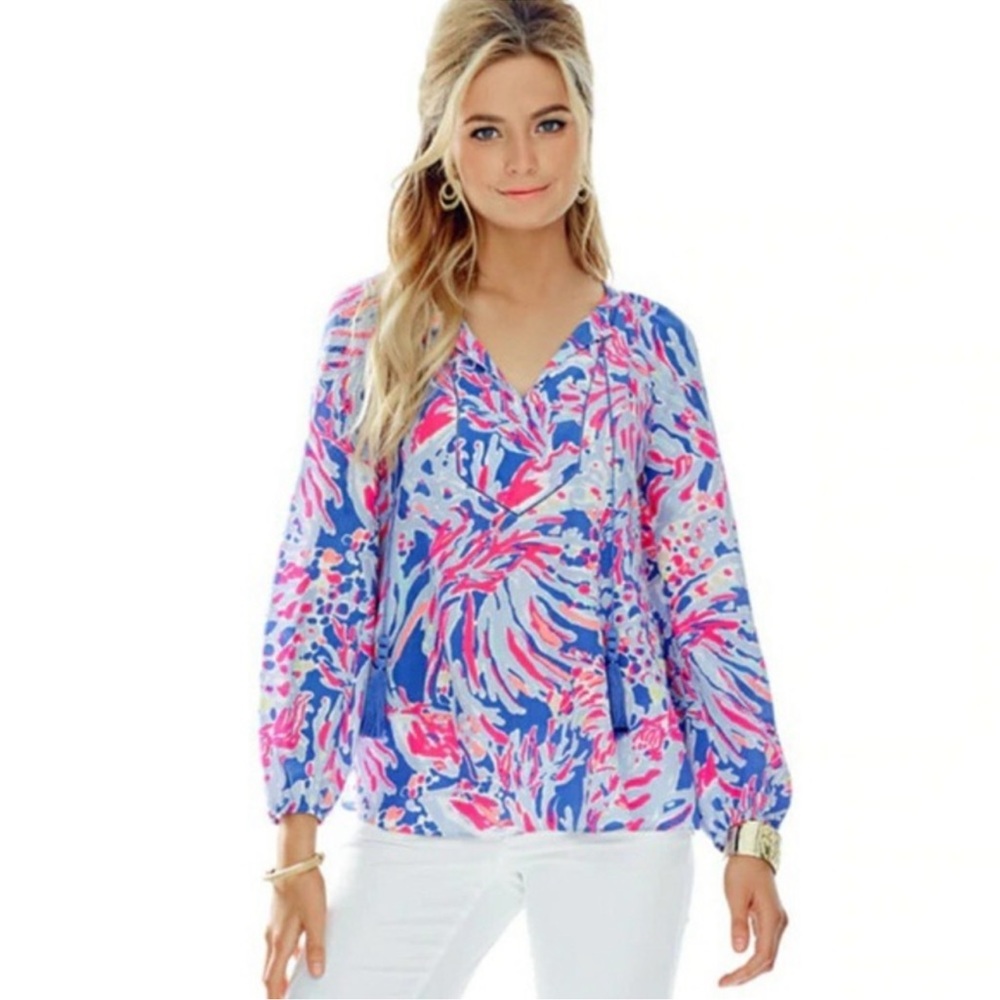 Lilly Pulitzer Saria top XS